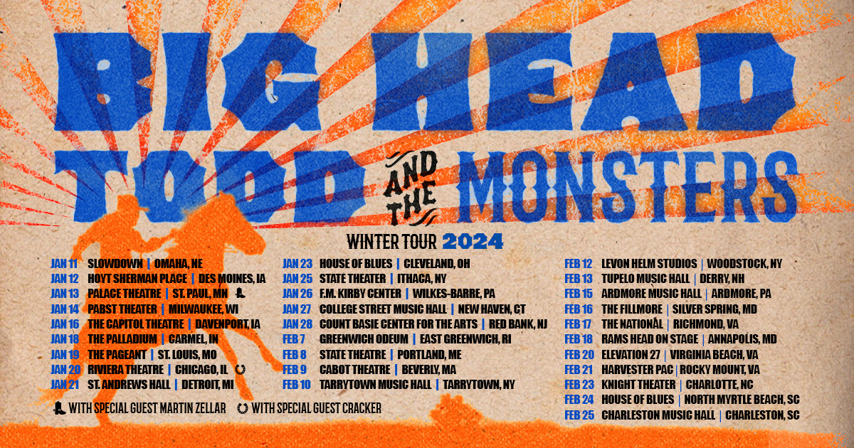 Big Head Todd and The Monsters Announce Winter Tour 2024 Devious